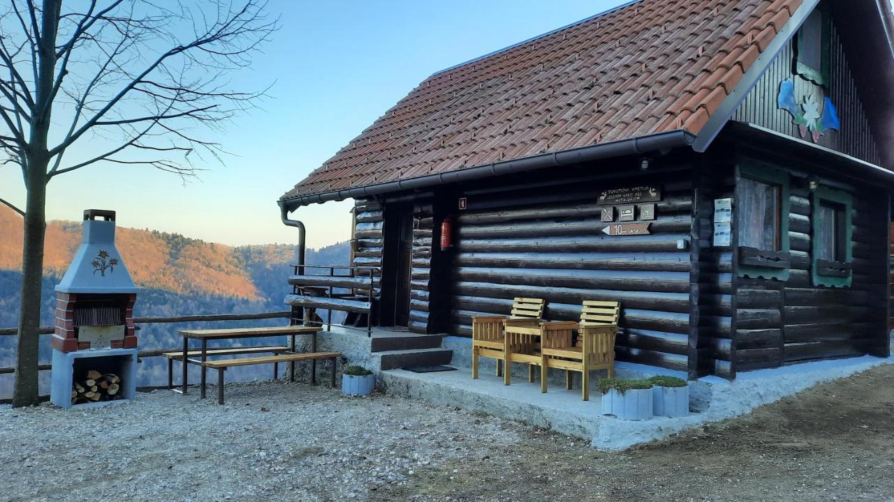 Vila Jelenov Breg Pod Matajurem Kobarid Exteriér fotografie